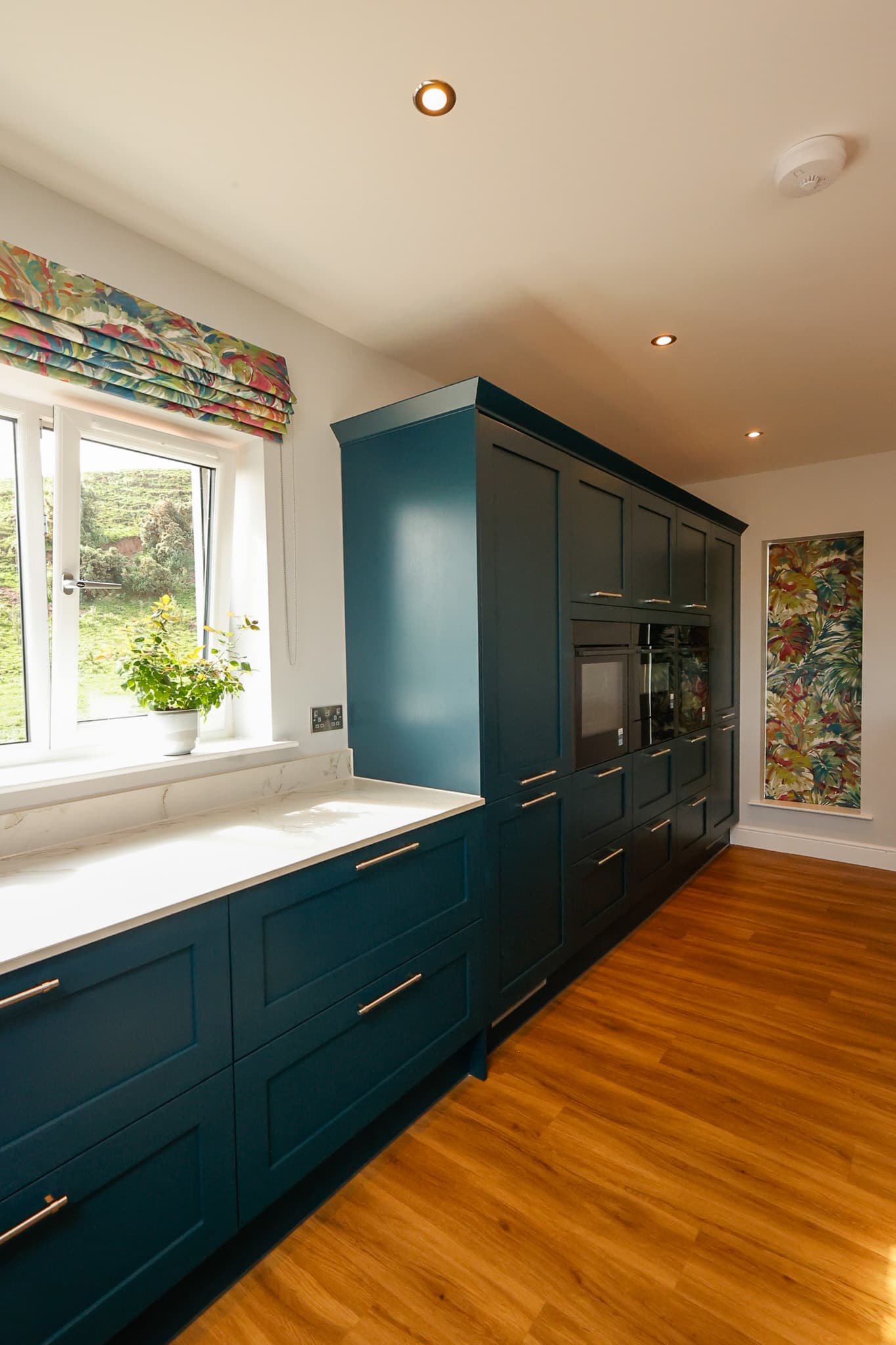 Finished fitted kitchen in a C&G Developments new-build home