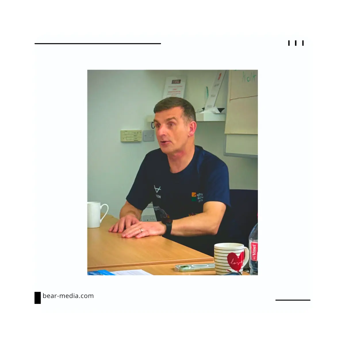 Seamus Corry at work