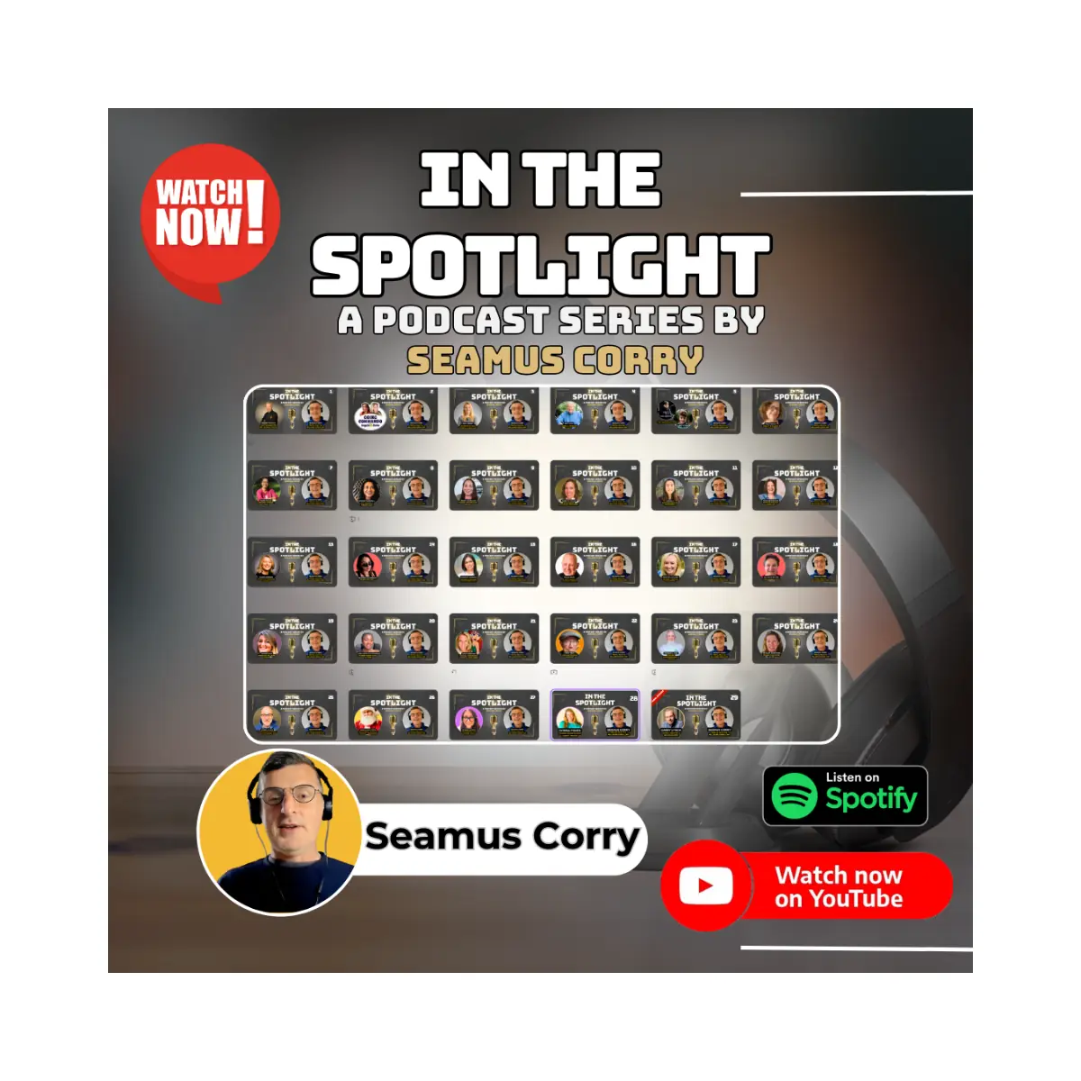 Seamus Corry podcast content