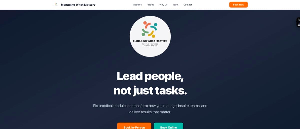 Managing What Matters