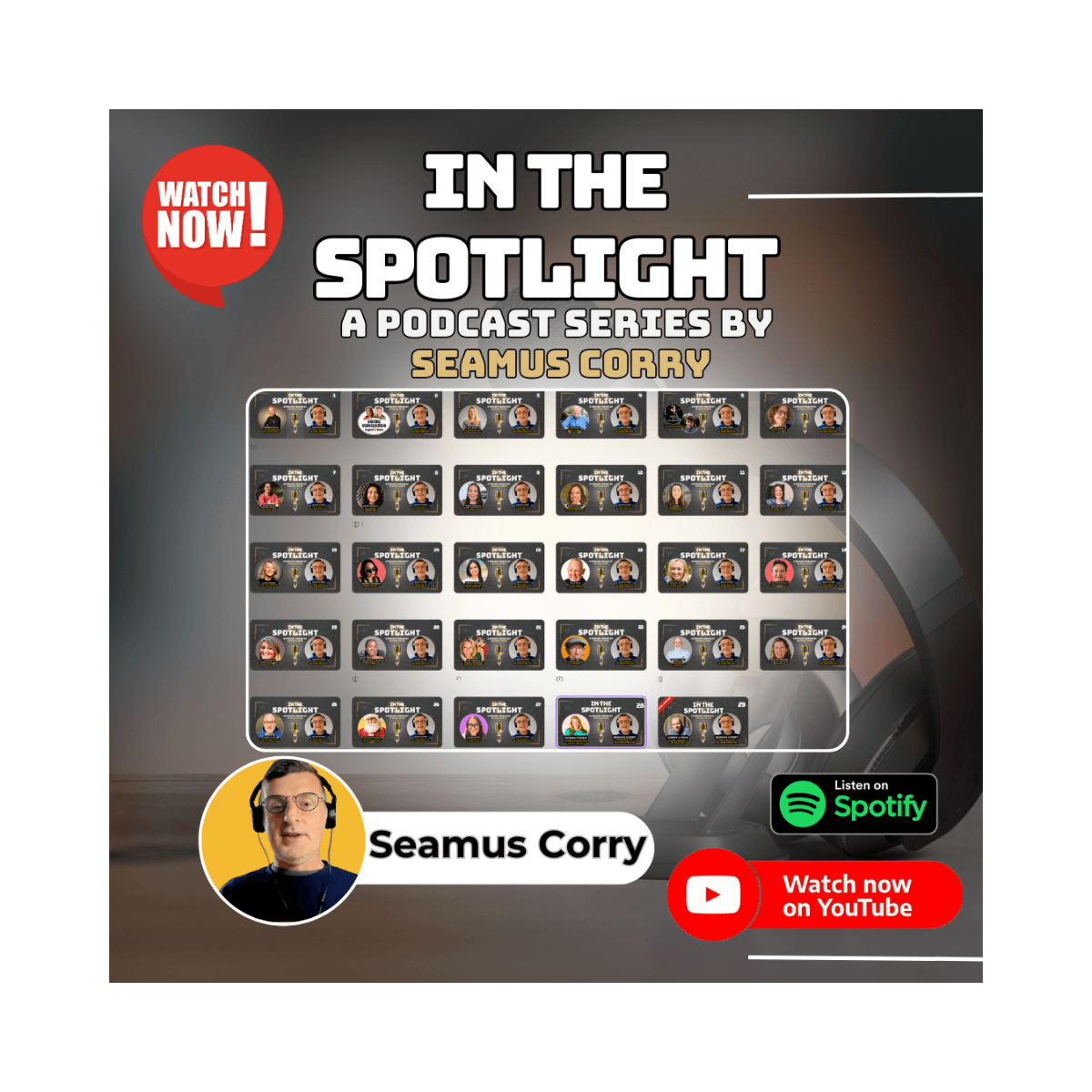 Seamus Corry podcast content