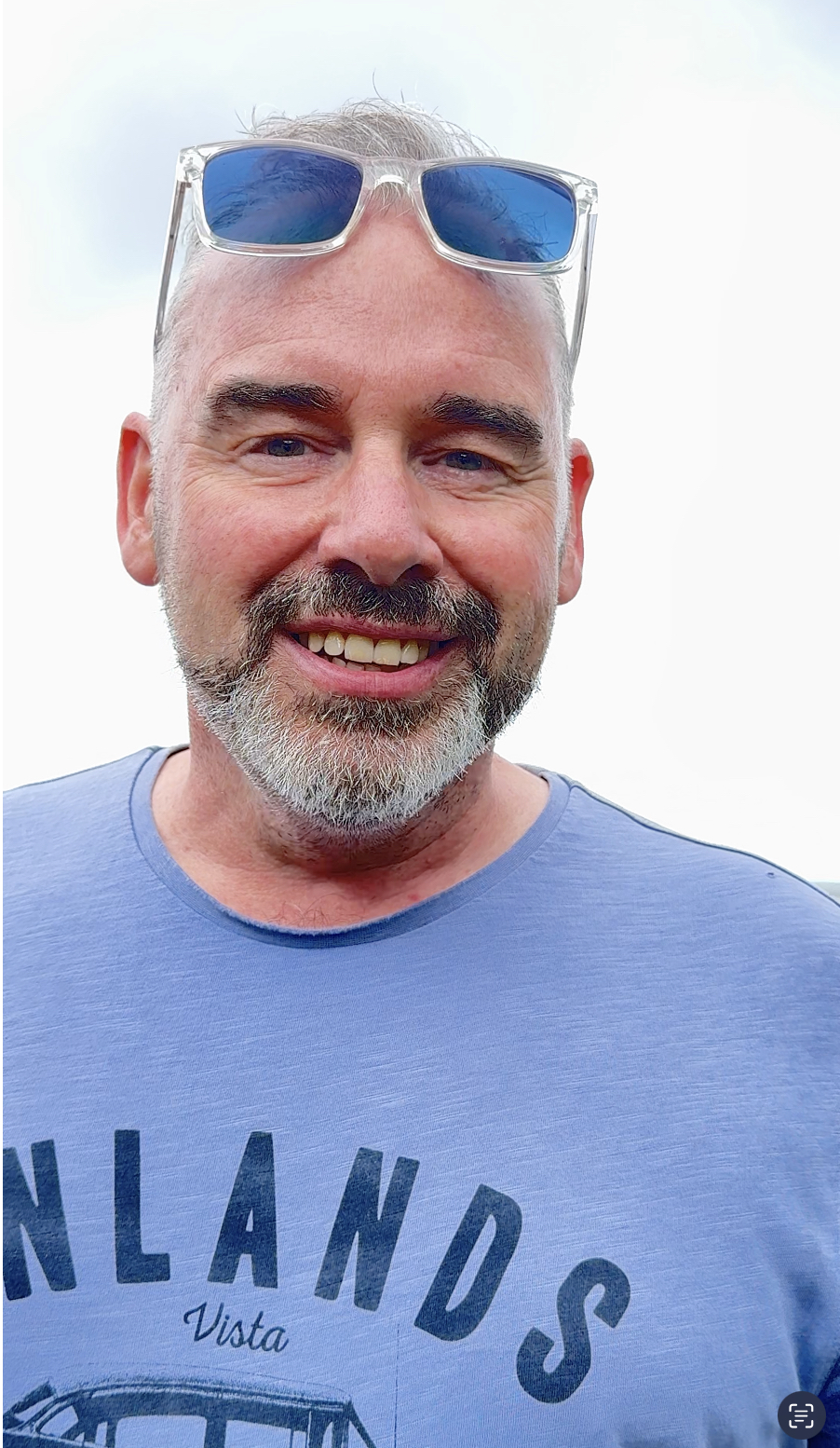Garry from Bear Media, a professional content creator and drone pilot in Edinburgh, smiling.